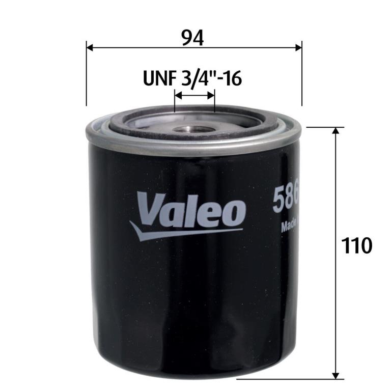 Filtre à huile VALEO ref. 586134